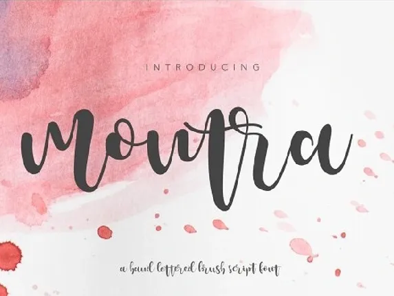 Montra font