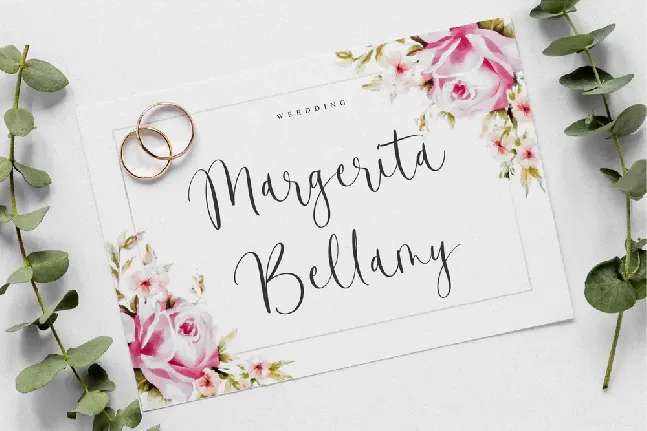 Dramatic Florals font