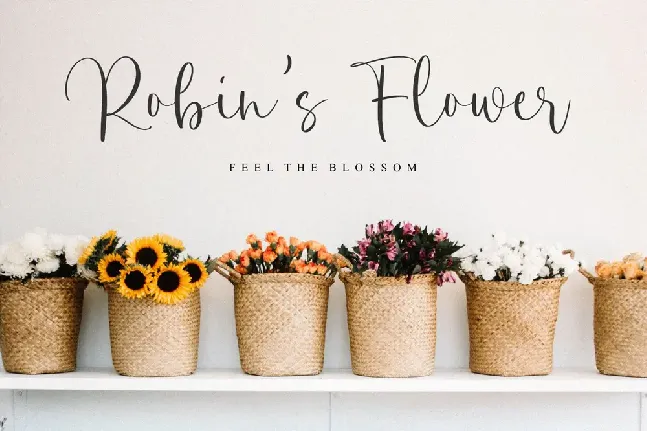 Dramatic Florals font