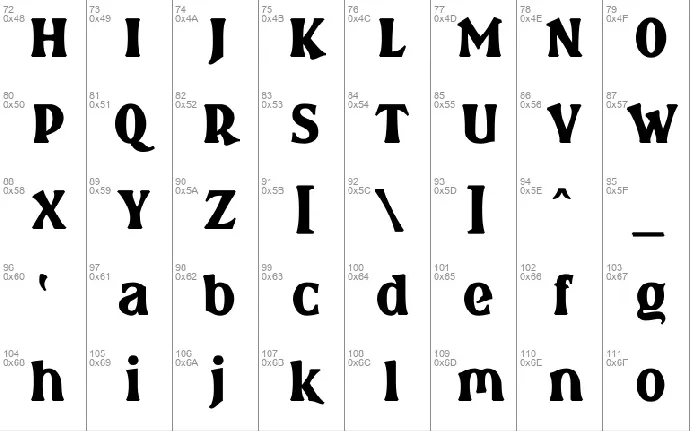 Brasspounder font