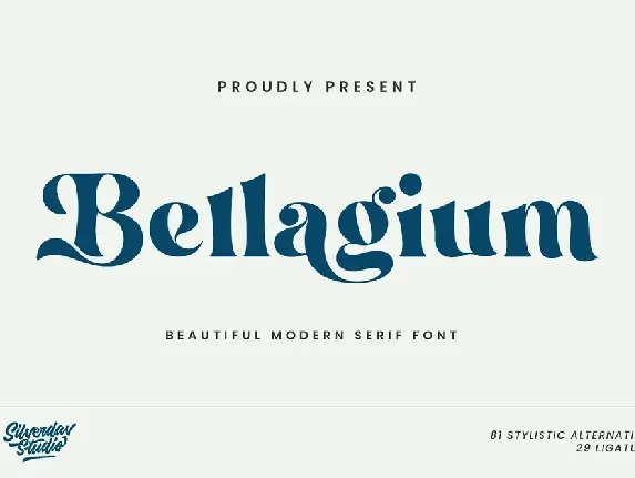 Bellagium font