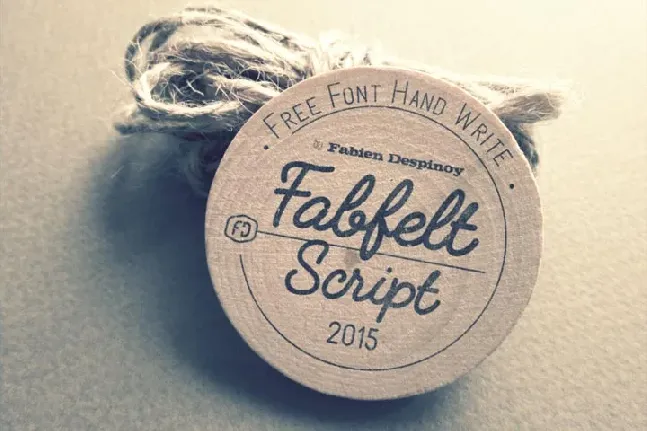 Fabfelt Script Web font