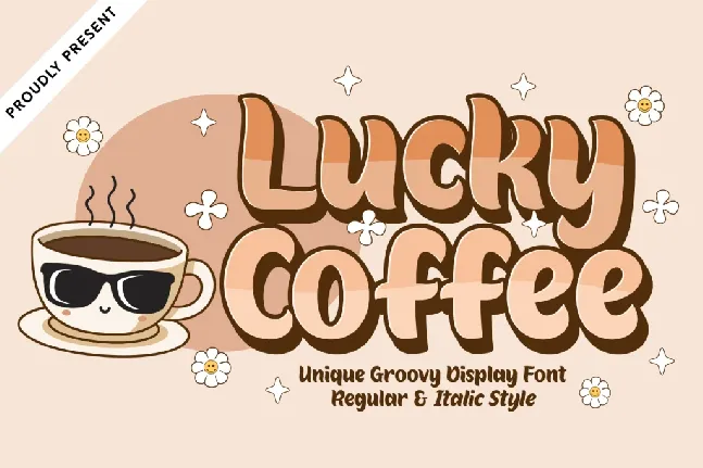 Lucky Coffee font