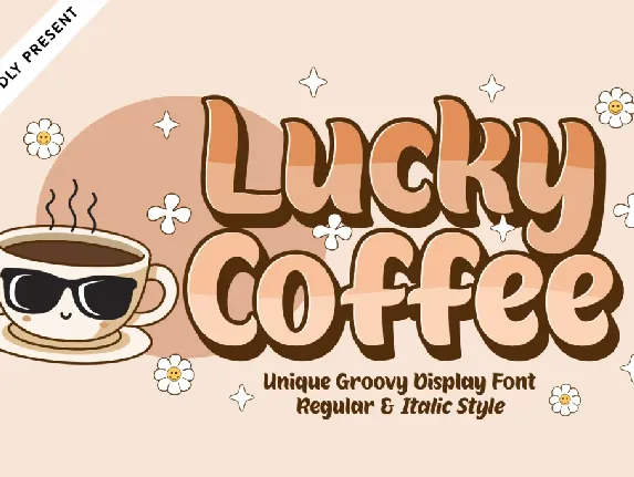 Lucky Coffee font