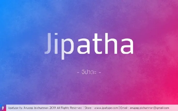 Jipatha Sans font