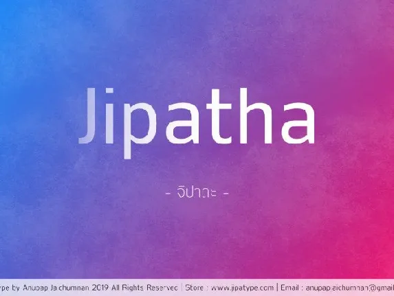 Jipatha Sans font