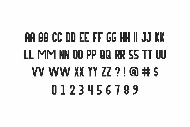 Houze Demo font