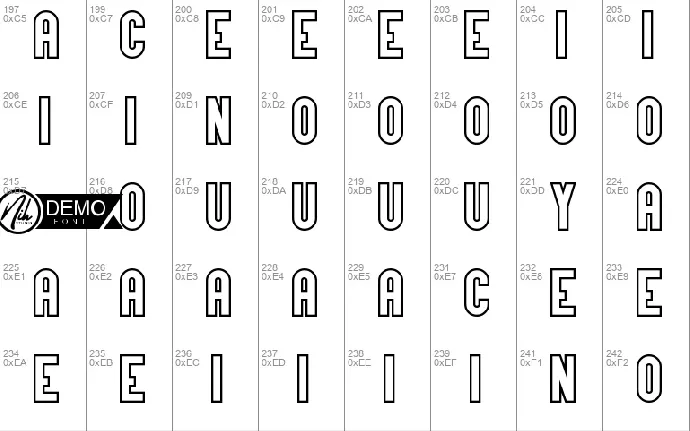 Houze Demo font