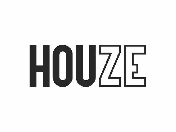 Houze Demo font