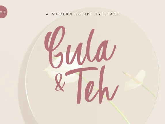 Gula&Teh font