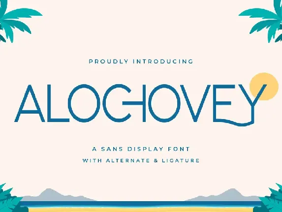 ALOCHOVEY Free Trial font