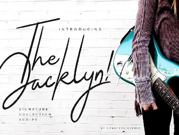 The Jacklyn font