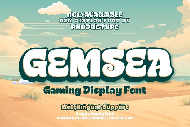 GEMSEAtrial font