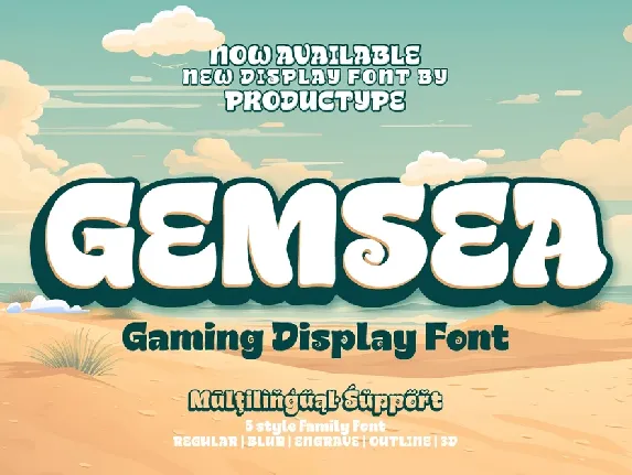 GEMSEAtrial font