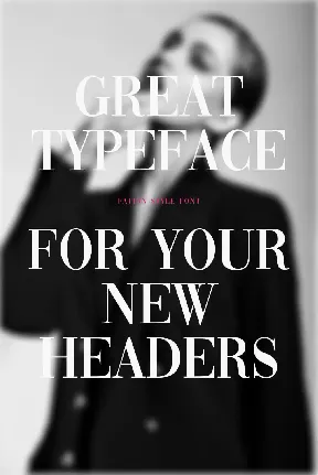 Vogue font