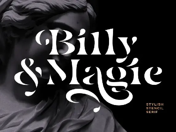 Billy Magie font