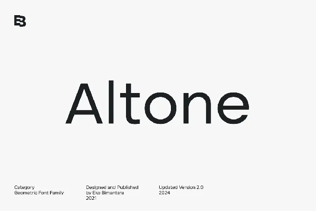 Altone font