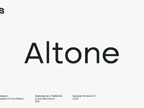 Altone font