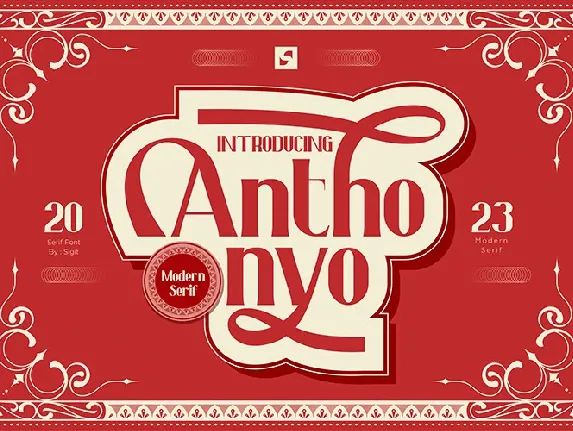 Anthonyo font