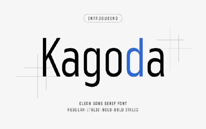 Kagoda font