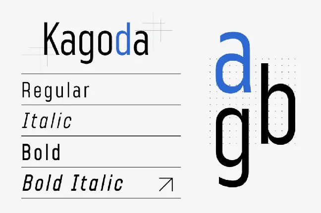 Kagoda font