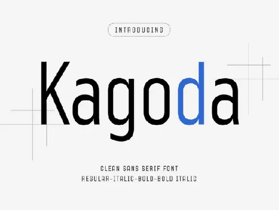 Kagoda font