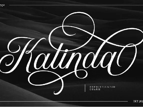 Kalinda font