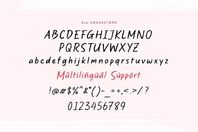 Moresticks font