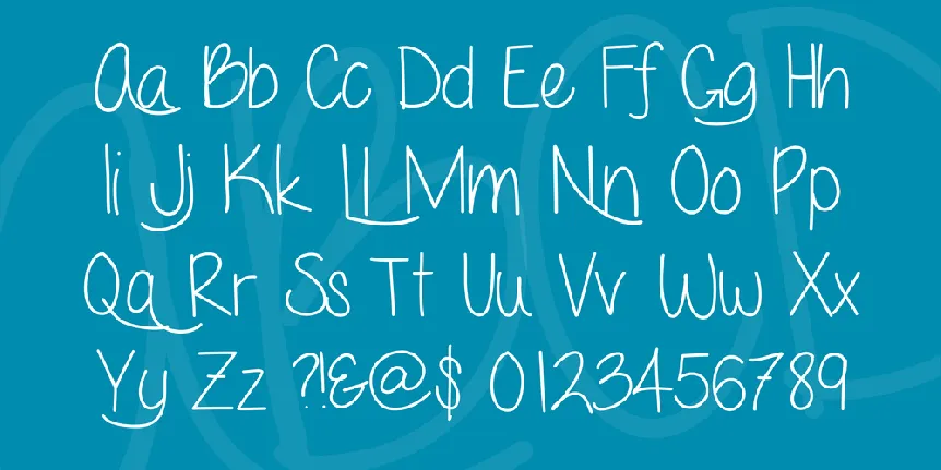 Love Me Forever font