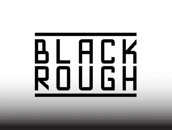 Blackrough Sans font