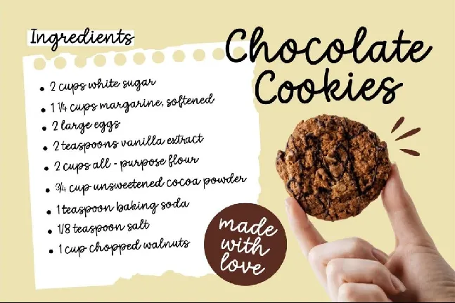 Love Cookies font