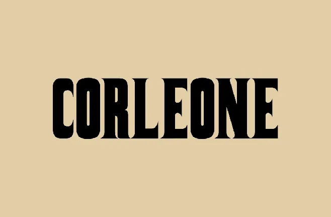 CORLEONE FONT font