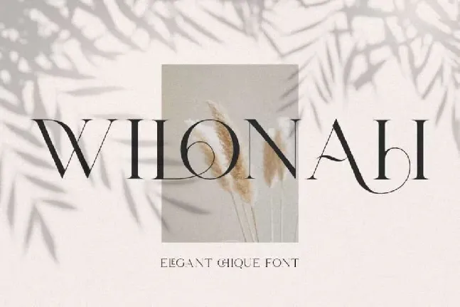 Wilonah font