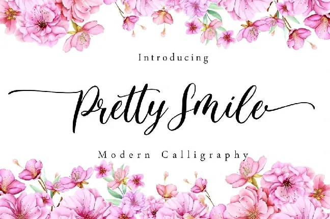 Pretty Smile font