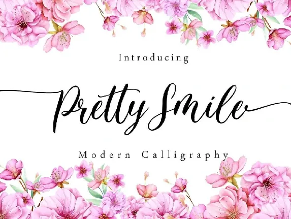 Pretty Smile font