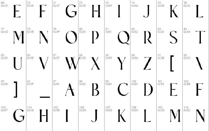 BeastlyTomahawk font