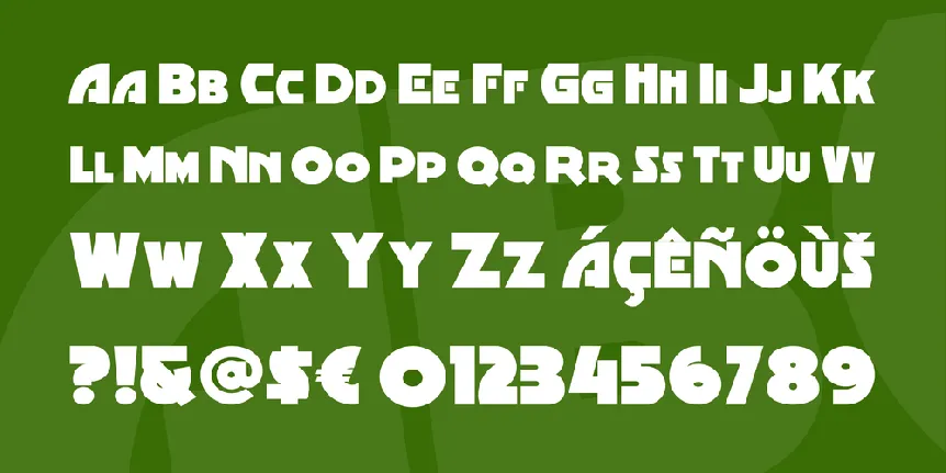 Minstrel Poster font