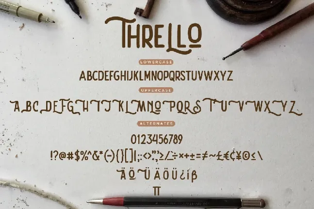 Thrello font