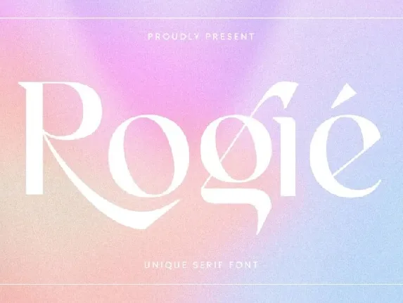 Rogie font