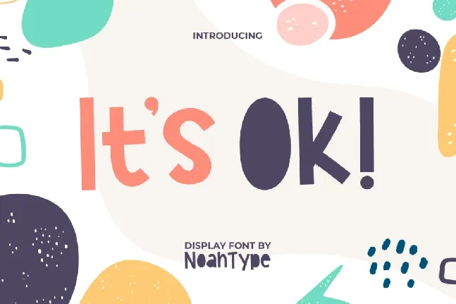 Its Ok Demo font