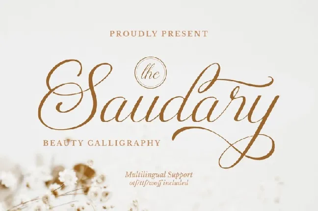 Saudary font