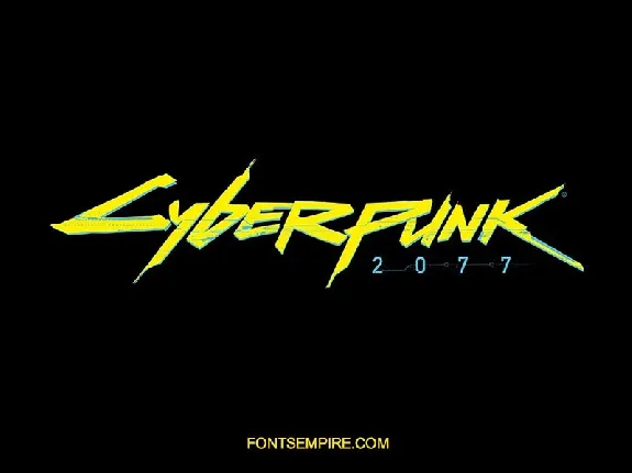 CYBERPUNK FONT font