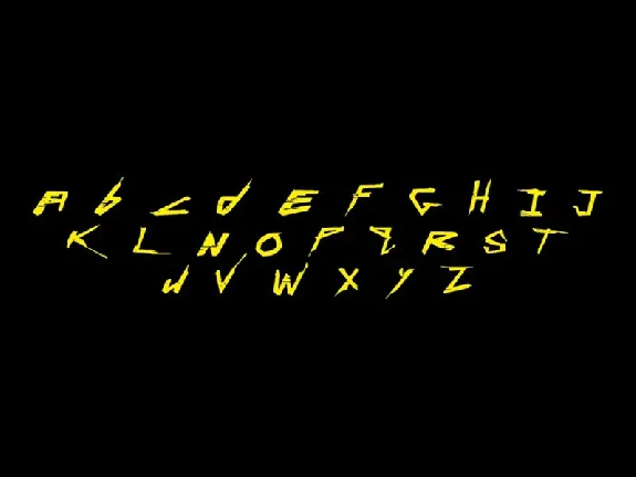 CYBERPUNK FONT font