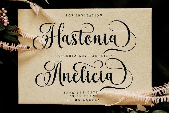 Magnolia Balmitha font