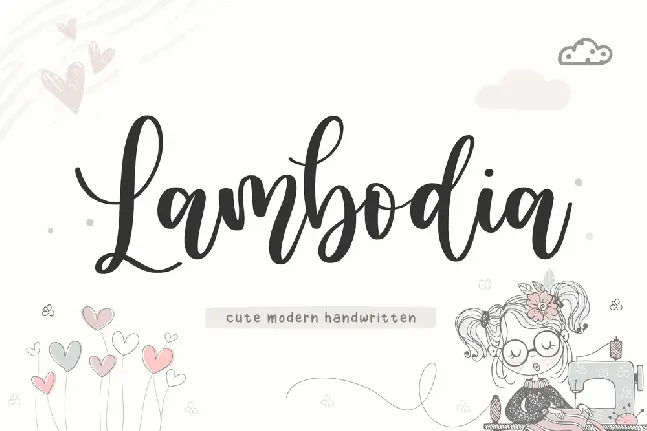 Lambodia font