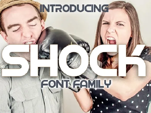 Shock font