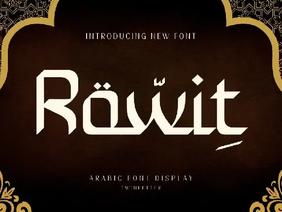 Rowit font