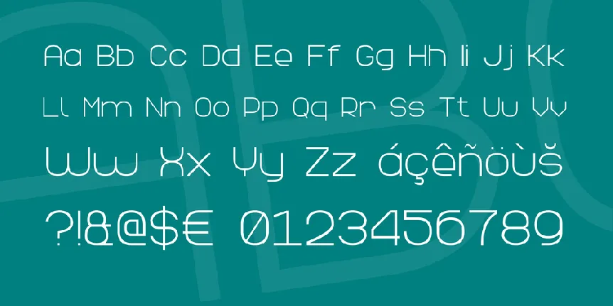 Elegant Line 7 font