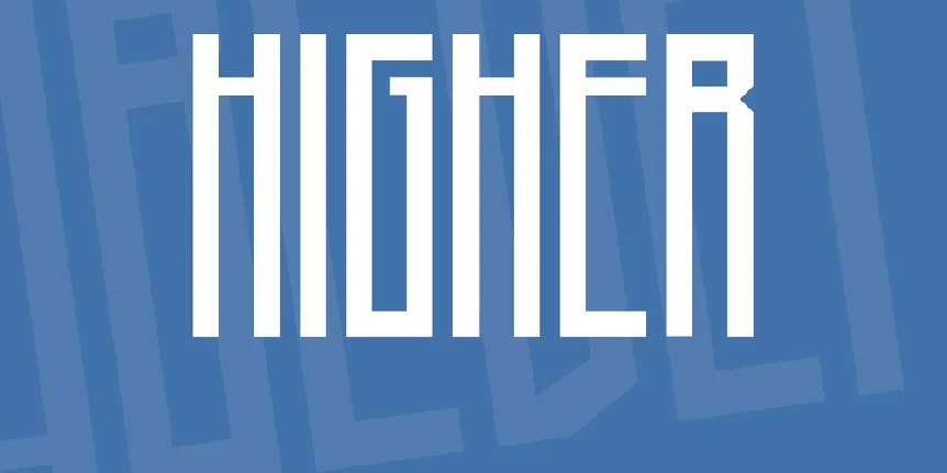 Higher font