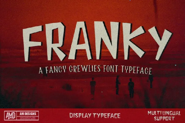 Franky Display font